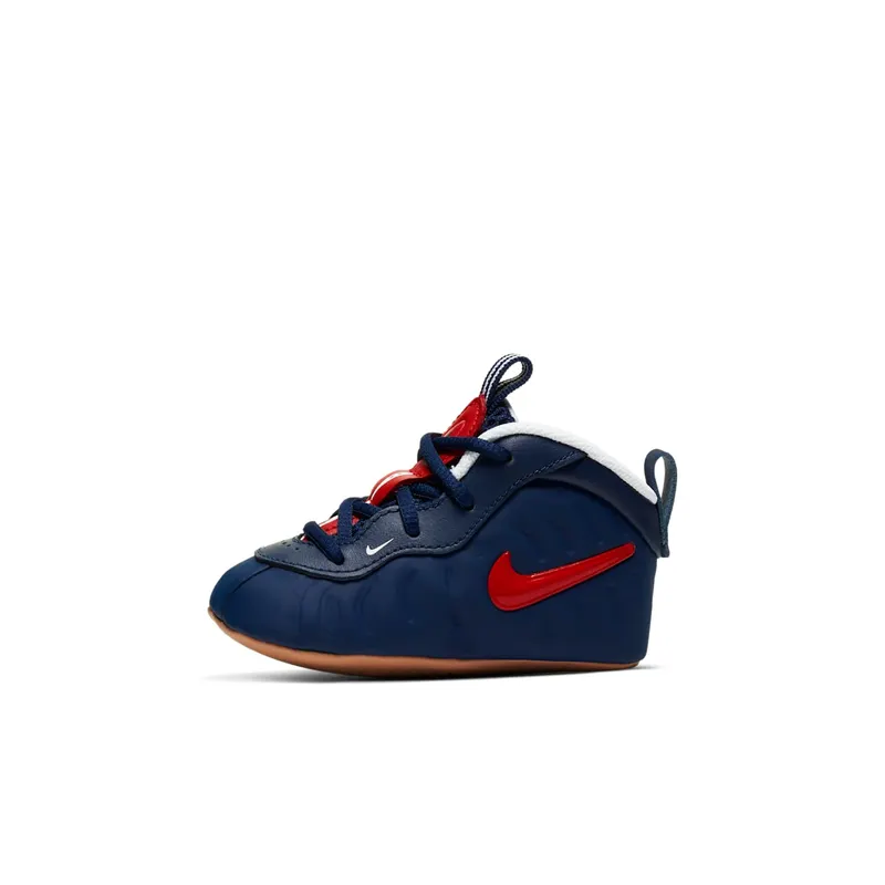Nike Air Foamposite Pro Blue Void University Red (I) Blue Void/Gum Light Brown-White-University Red (643145-405)