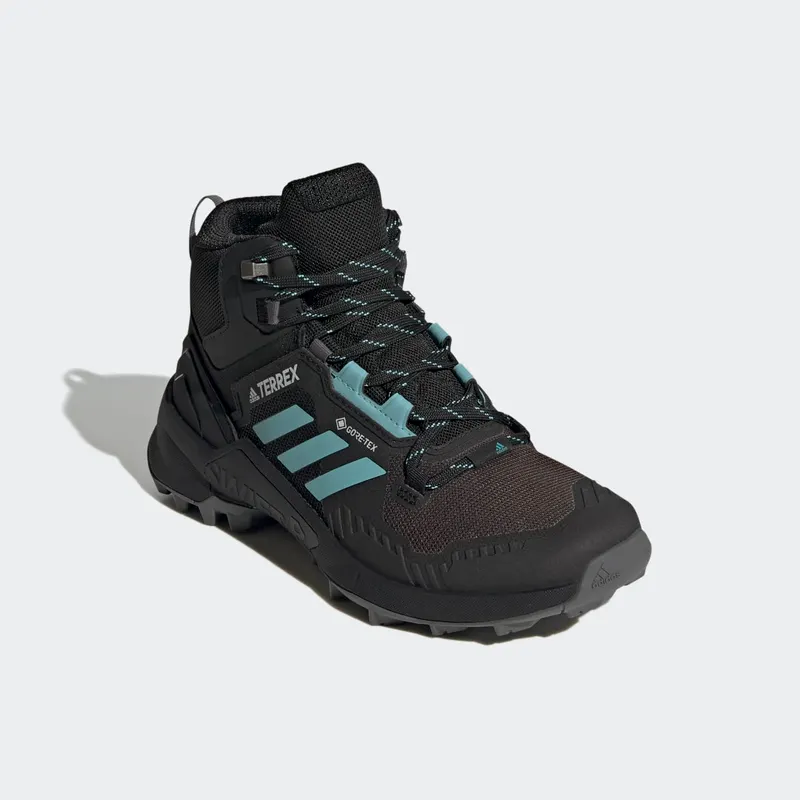adidas Terrex Swift R3 Mid GORE-TEX Hiking Core Black / Mint Ton / Grey Five (GZ3043)