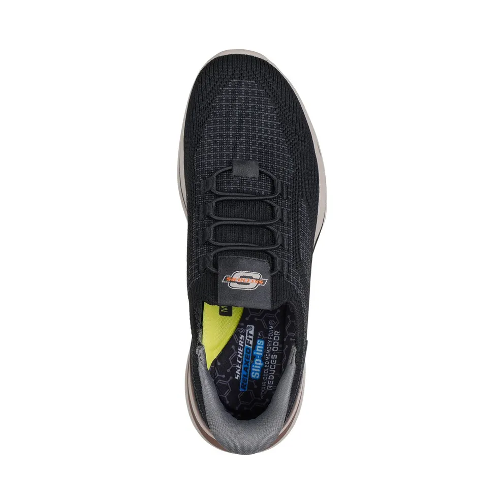 Skechers Slip-ins Relaxed Fit: Norlan – Alonso Sneaker Black