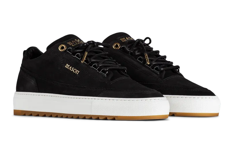 Mason Garments Firenze Nubuck Black (SS21-4B)