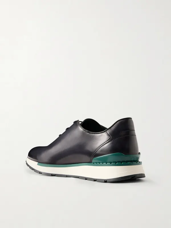 Berluti Fast Track Full-Grain Venezia Softy Leather Black (S6544-002)