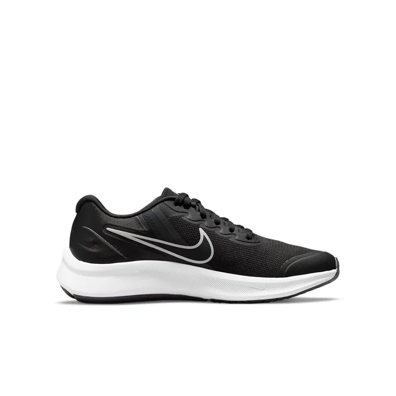 Nike Star Runner 3 Older Kids’ Road Running Black 50% Sustainable Materials (DA2776-003)