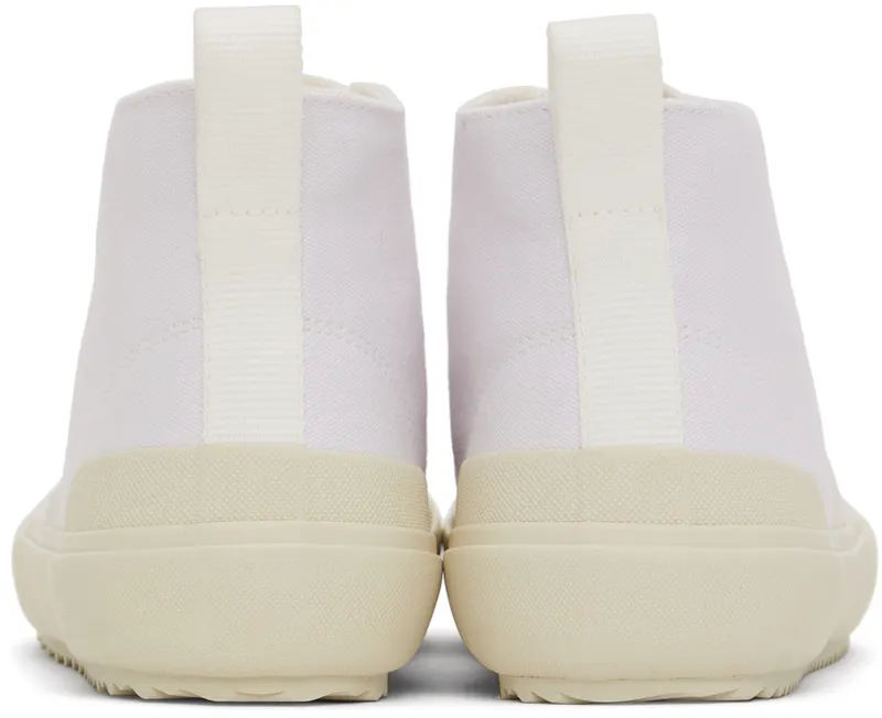 Veja White & Off-White Canvas Nova High-Top (NT0102348)