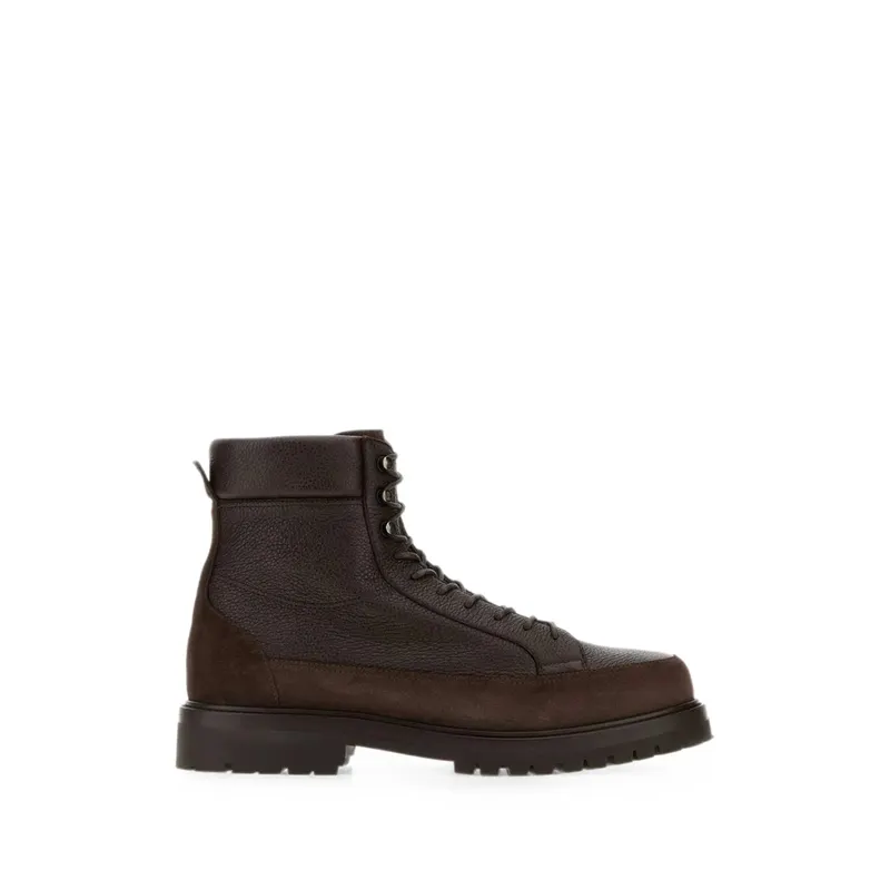 Brunello Cucinelli Panelled Ankle “Brown” (MZUNTSQ677 COL80)