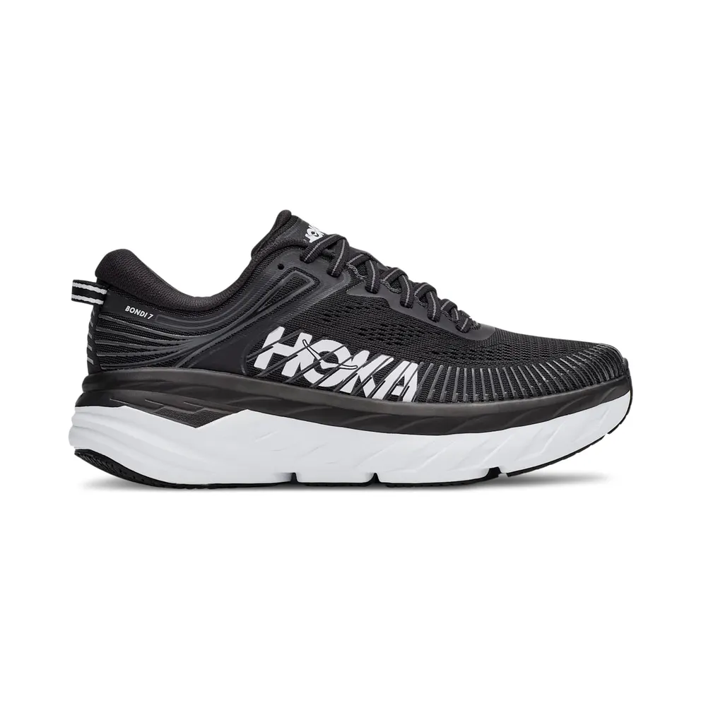 Hoka One One Bondi 7 Black White (1110518-BWHT)