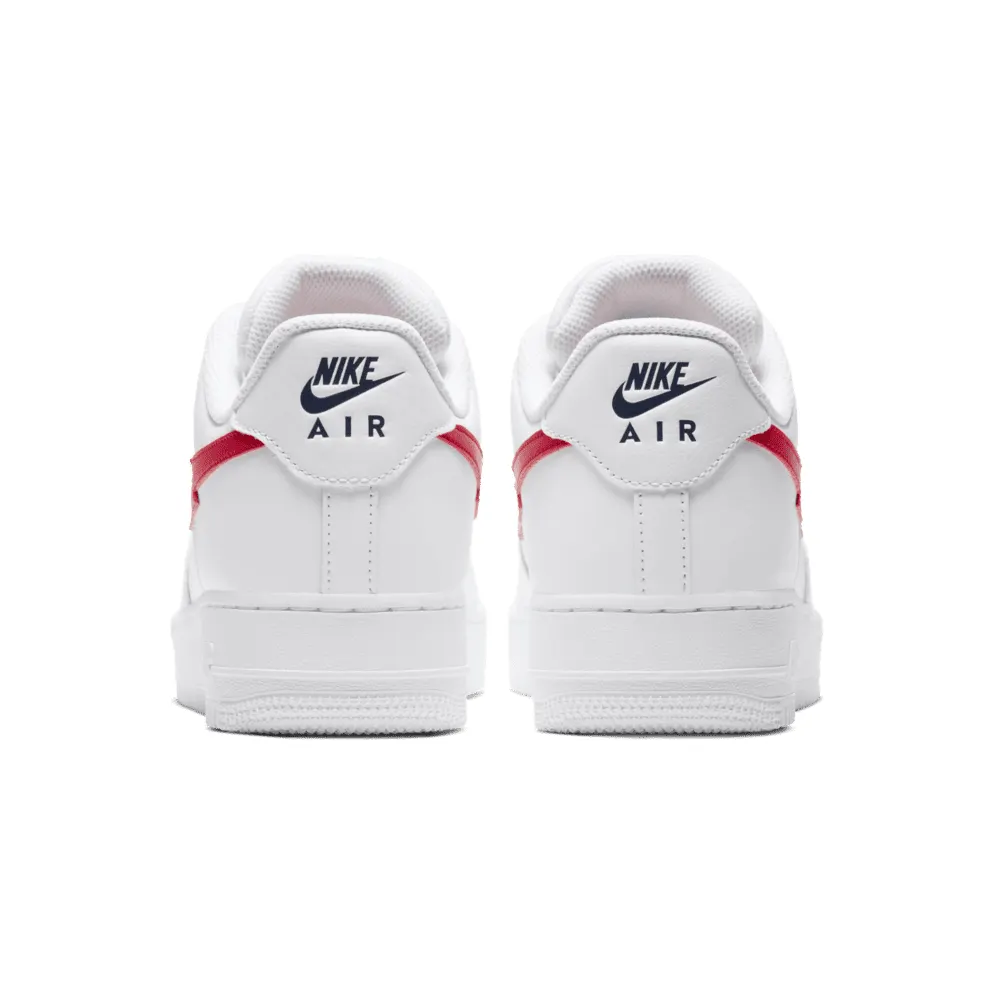 Nike Air Force 1 Low Euro Tour (2020) White/University Red-Midnight Navy (CW7577-100)
