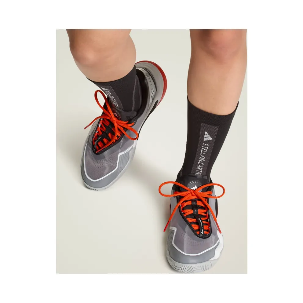adidas Barricade by Stella McCartney White Charcoal Collegiate Orange (JR3285)