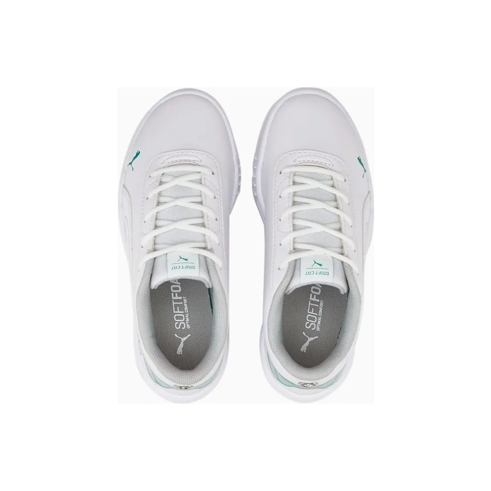 Puma Mercedes F1 Drift Cat Delta V Motorsport Shoes Kids White/Green (306921-03)