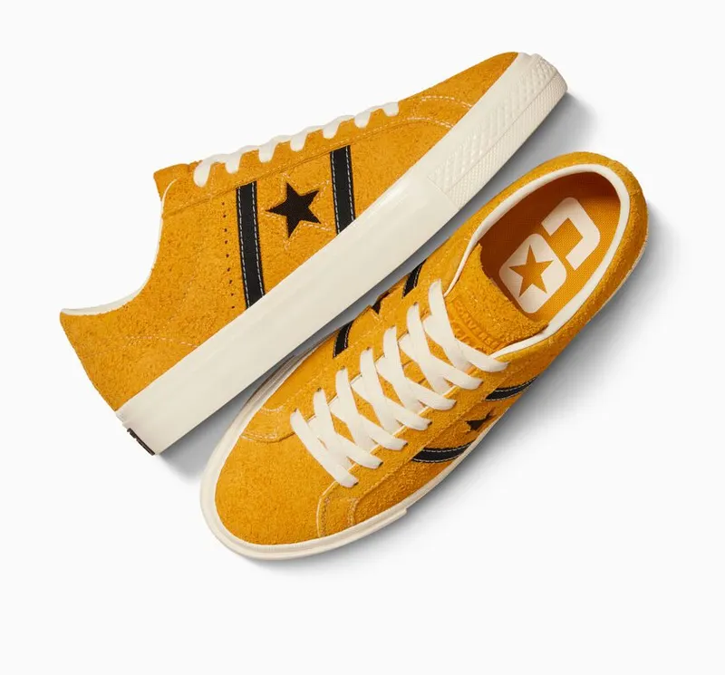 Converse One Star Academy Pro Suede Sunflower Gold/Black/Egret (A06425C)