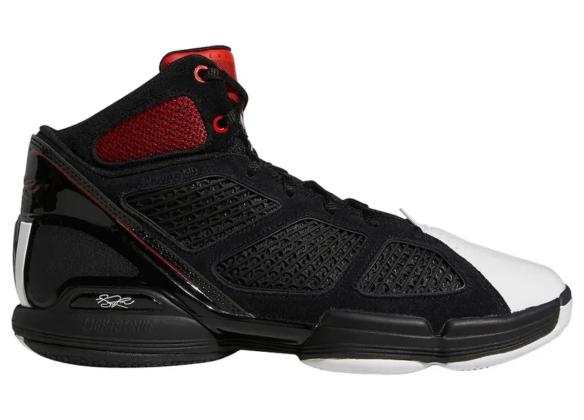 adidas D Rose 1.5 Black White Red (GY0245)
