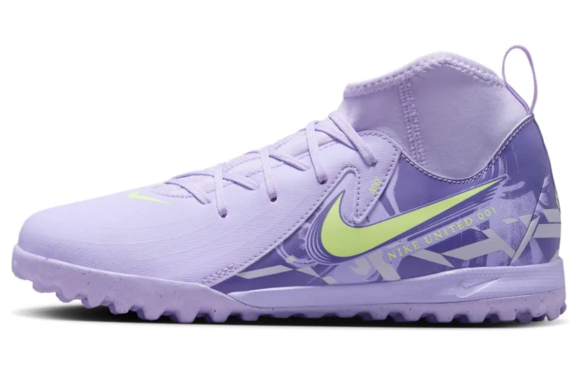 Nike Phantom Luna 2 Academy TF GS “Purple Agate Barely Volt” (HF1581-500)