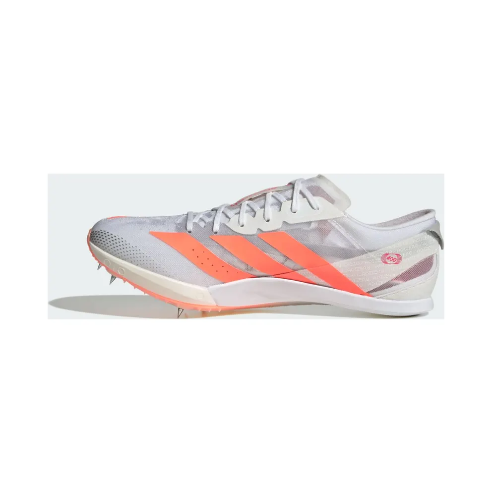 adidas Adizero Finesse “Cloud White / Lucid Orange / Lucid Red” (JQ5932)