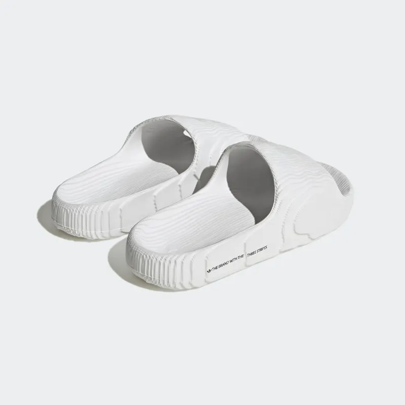 Adidas Adilette 22 Slides Crystal White / Crystal White / Core Black (HQ4672)