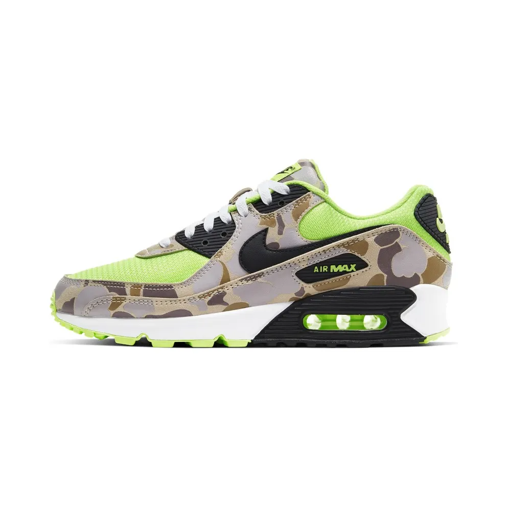 Nike Air Max 90 Duck Camo Volt (2020) (CW4039-300)