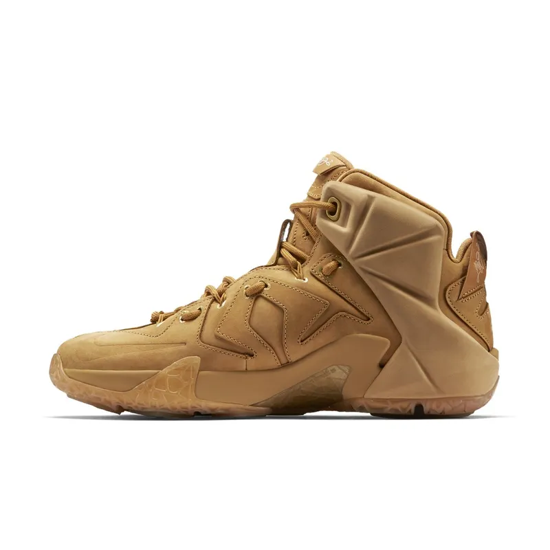 Nike LeBron 12 EXT Wheat Wheat/Metallic Gold (744287-700)