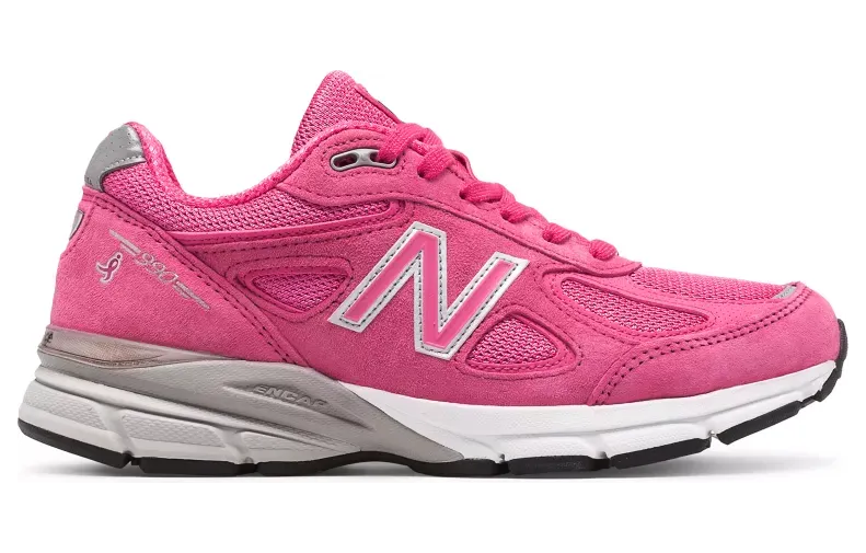 New Balance 990v4 Pink Ribbon Komen Pink (W)
