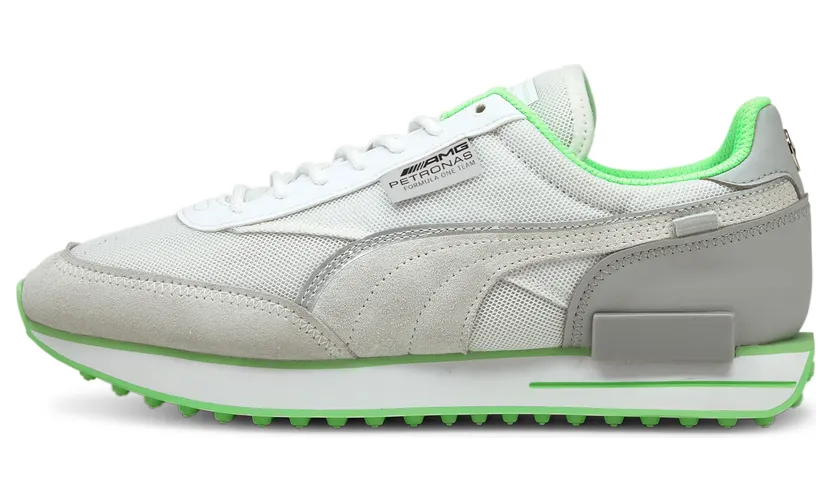 Puma Mercedes Future Rider F1 motorsportschoenen Wit/Zilver (306793-01)