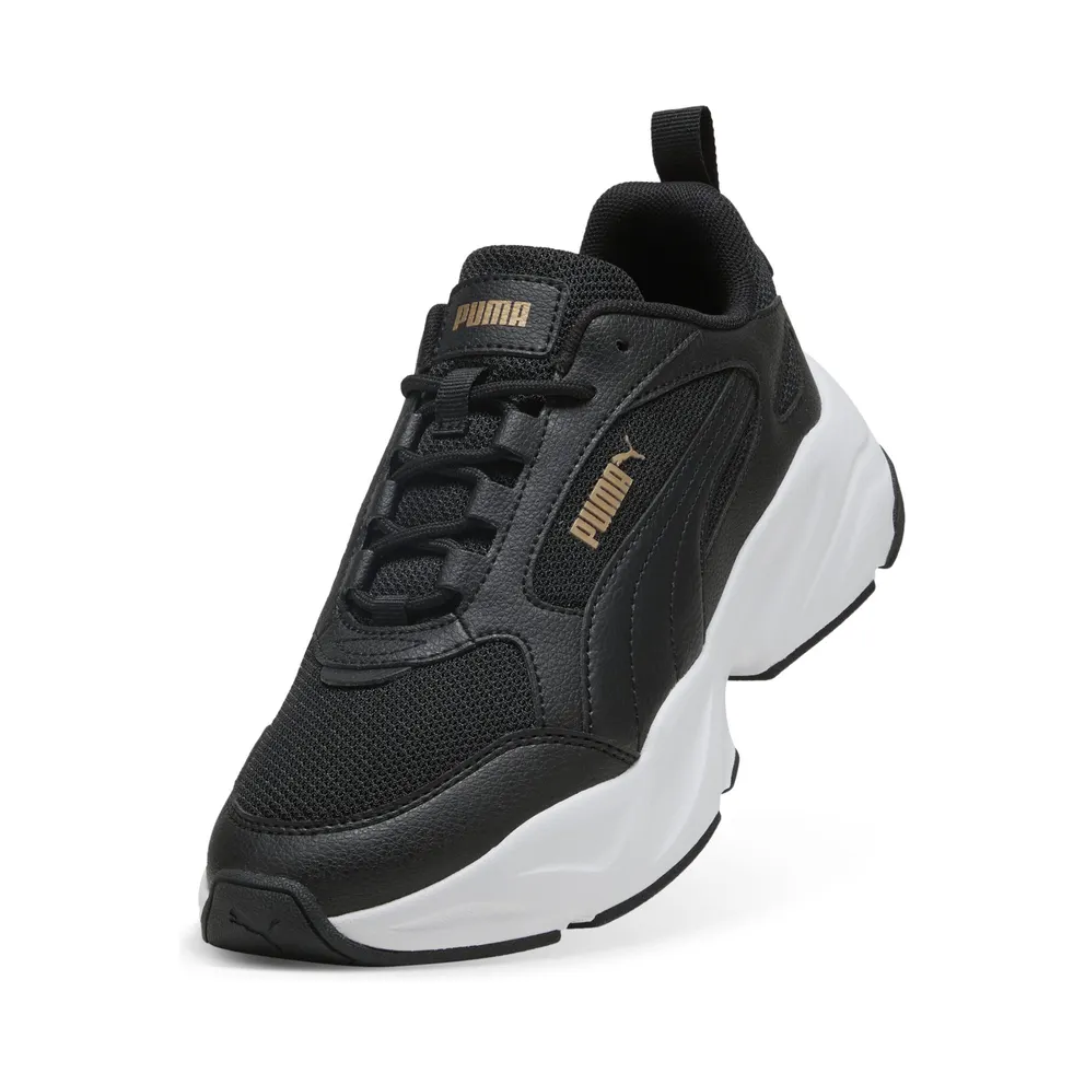 Puma Cassia 2.0 “Puma Black / Puma Gold / Puma White” (402676_01)