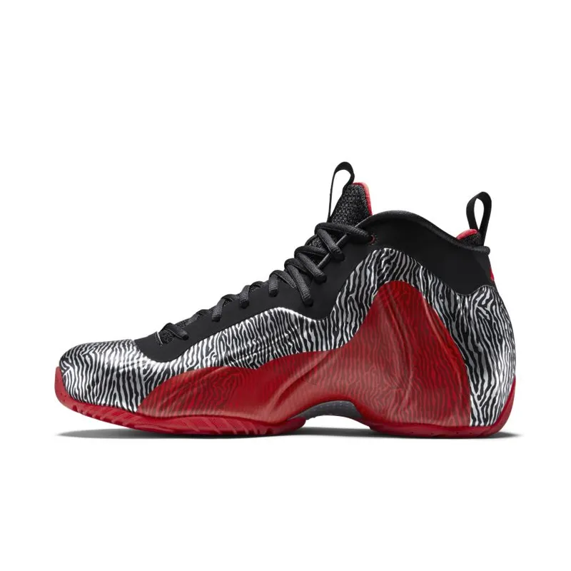 Nike Air Flightposite Exposed Zebra Silver/University Red-Black (616765-001)