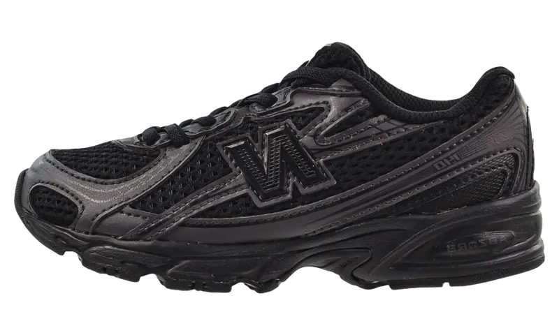 New Balance 740 Bungee Lace PS “Black Cement” (PZ740BO)