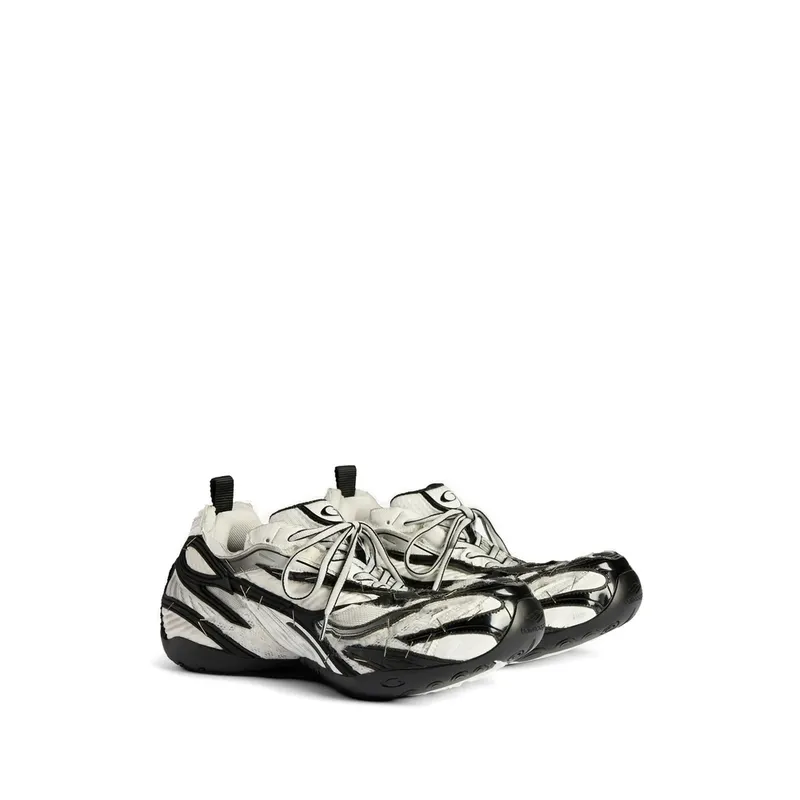 Balenciaga Soleless Lace-up “White/Black” (841506 WOYX0 191)