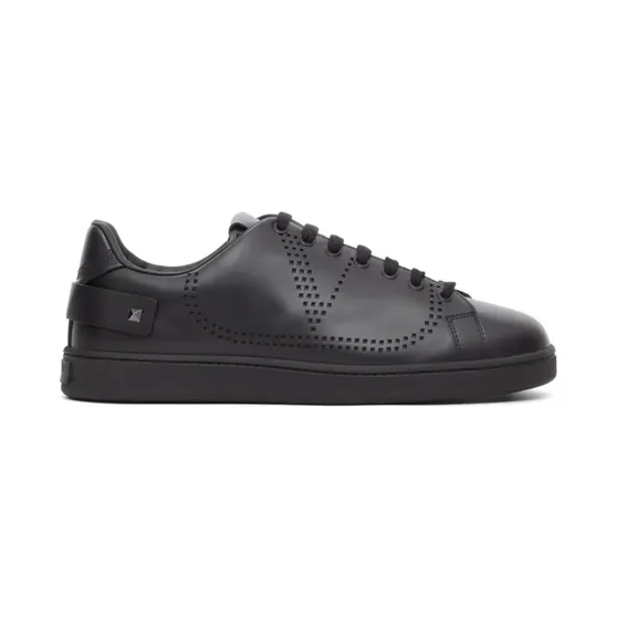 Valentino Garavani Backnet aus Kalbsleder “Black” (YS0C04YZK)