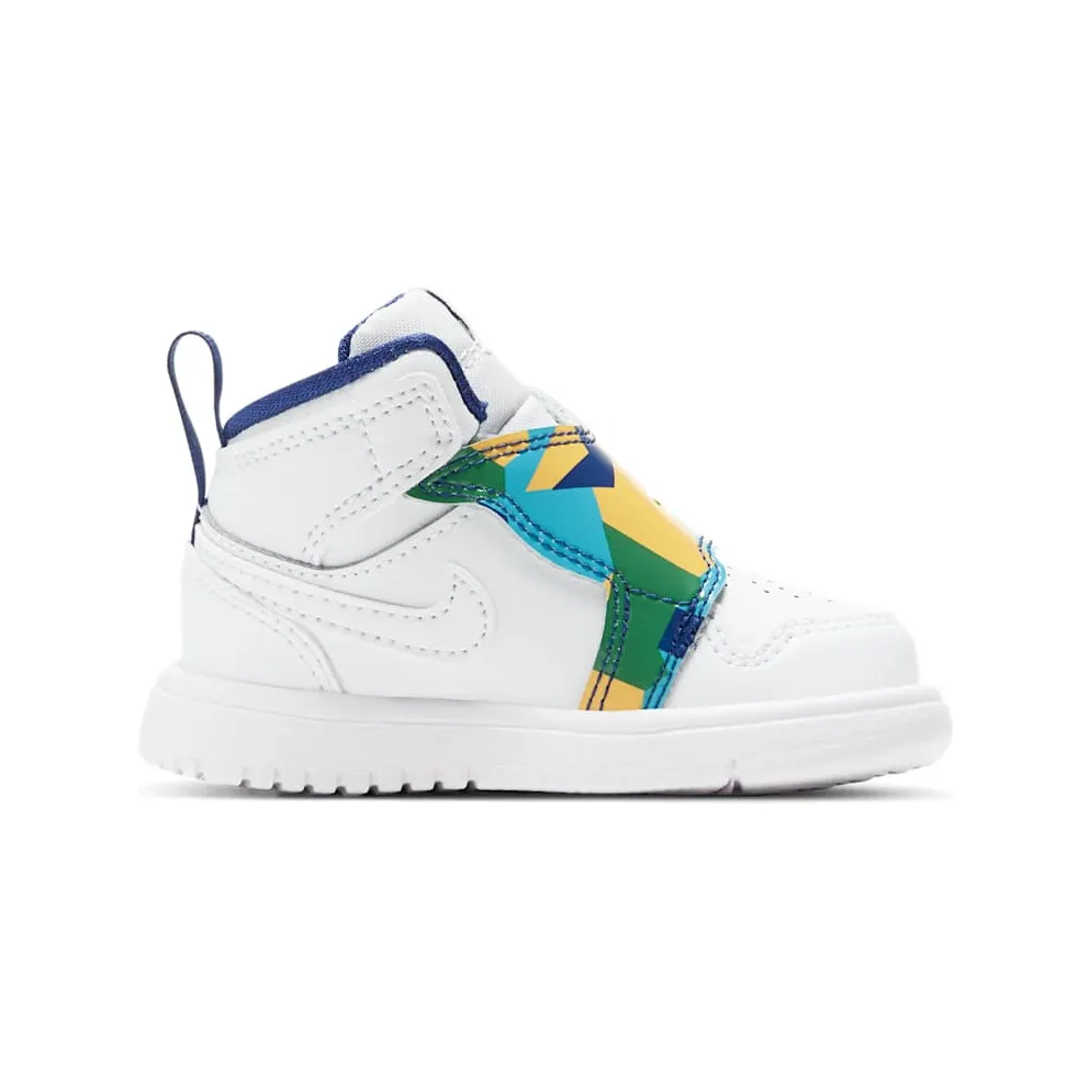 Jordan Sky 1 White Multi (TD) White/Total Orange-University Gold-Court Purple (BQ7196-100)