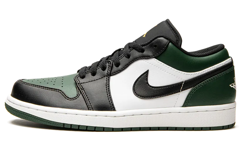 Air Jordan 1 Low Green Toe (GS) (553560-371)