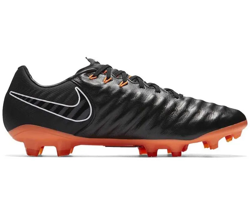 Nike Tiempo Legend 7 Elite FG Black Total Orange (AH7238-080)