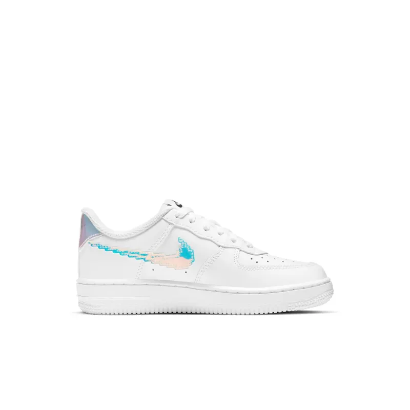 Nike Air Force 1 LV8 Digital Swoosh White (PS) (CW1584-100)