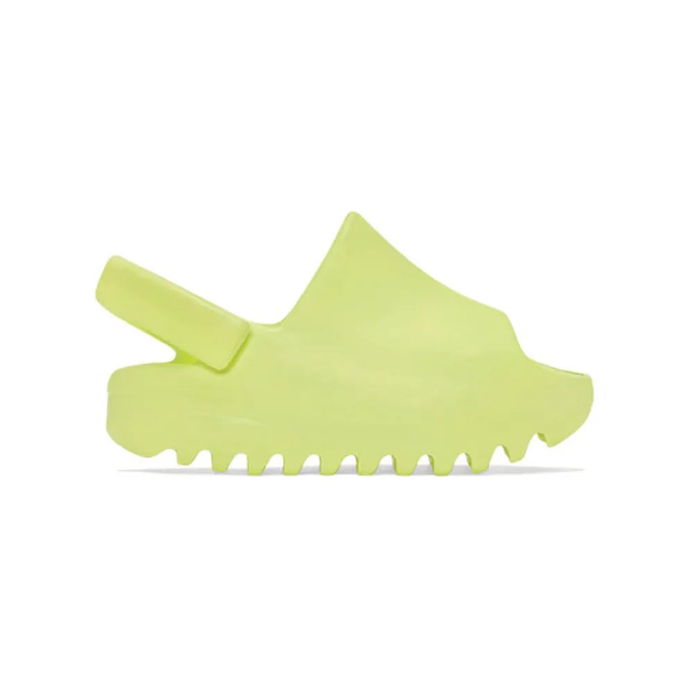 Yeezy Slide Glow Green (Infants) (GX6140)