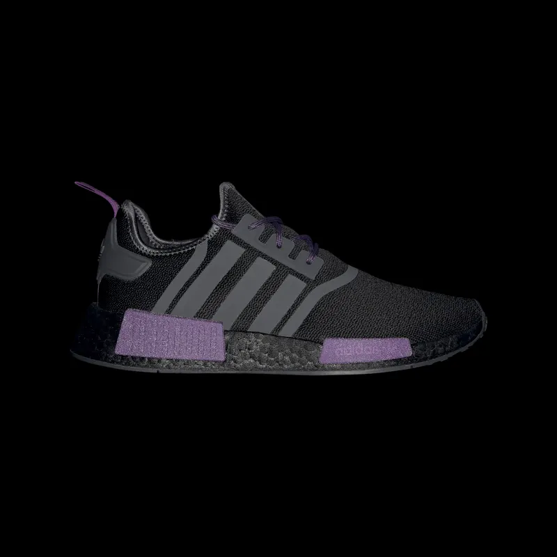 Adidas NMD_R1 Core Black / Grey Five / Active Purple (GW5664)