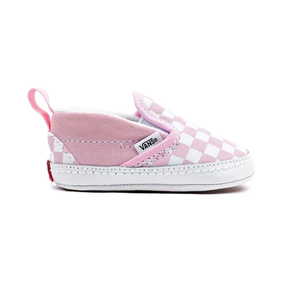 Vans Checkerboard Slip-on V Crib ‘s (Pink) (VN0A2XSL04E)