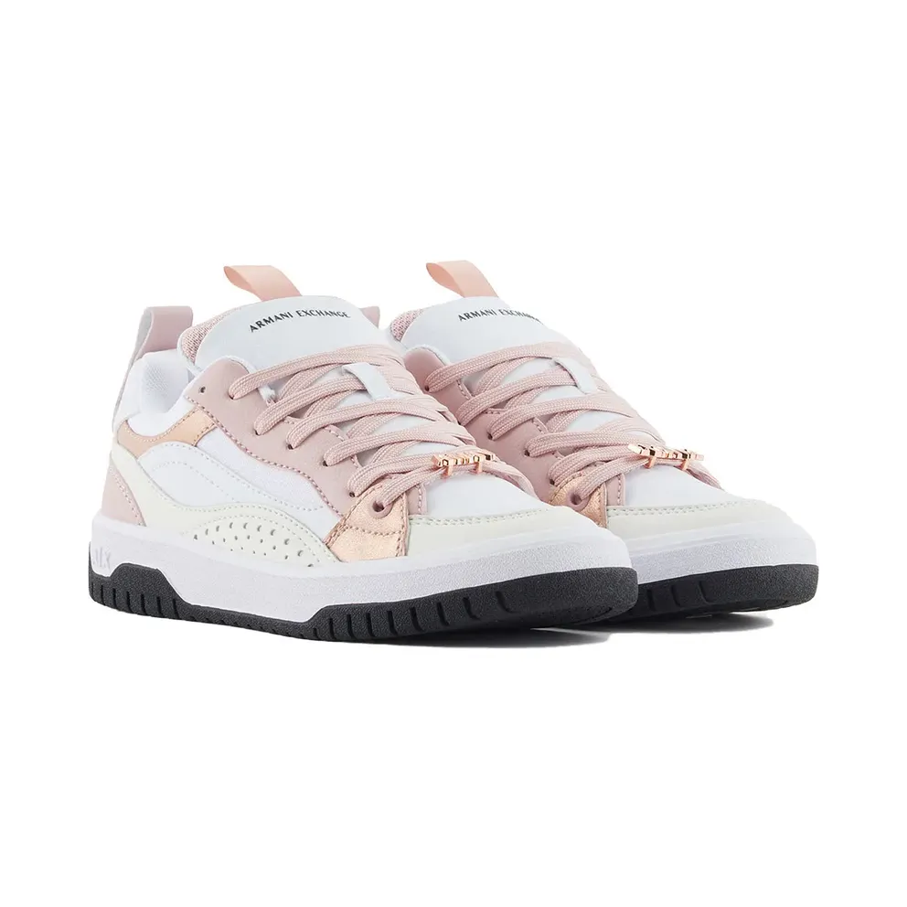 Armani Exchange Armani sneaker Off White / Rose (XDX168XV894S61940)