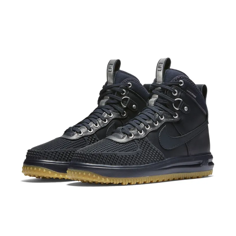 Nike Lunar Force 1 Duckboot Dark Obsidian Dark Obsidian/Dark Obsidian (805899-400)
