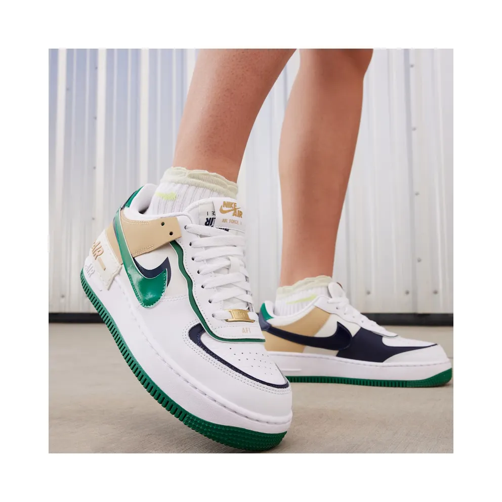 Nike Air Force 1 Low Shadow White Malachite Sesame (DZ1847-102)