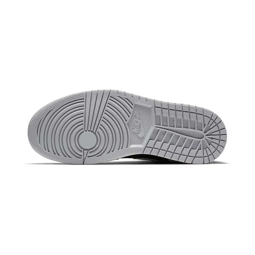 Jordan 1 Retro High Flyknit Shadow (GS) Black/Wolf Grey-White (919702-003)