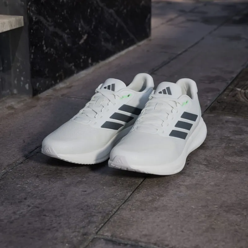 adidas Runfalcon 5 Off White Core Black Lime Burst (JR5520)