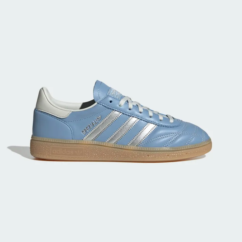 adidas Handball Spezial Quilted Stitching Ash Blue Silver (JR3728)