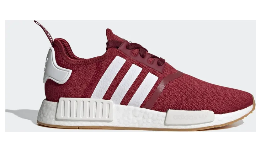 adidas NMD_R1 Collegiate Burgundy / Cloud White / Gum (FX6787)