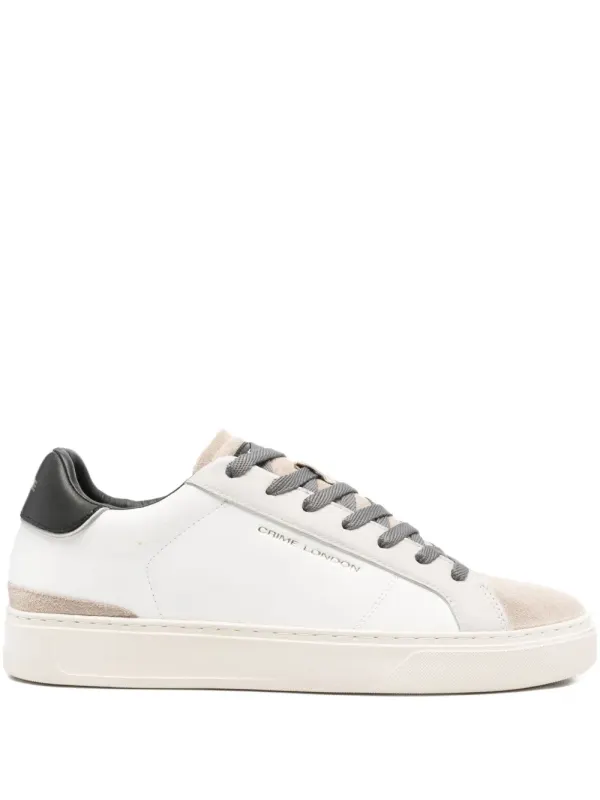 Crime London aus Leder – White (11703AA8)