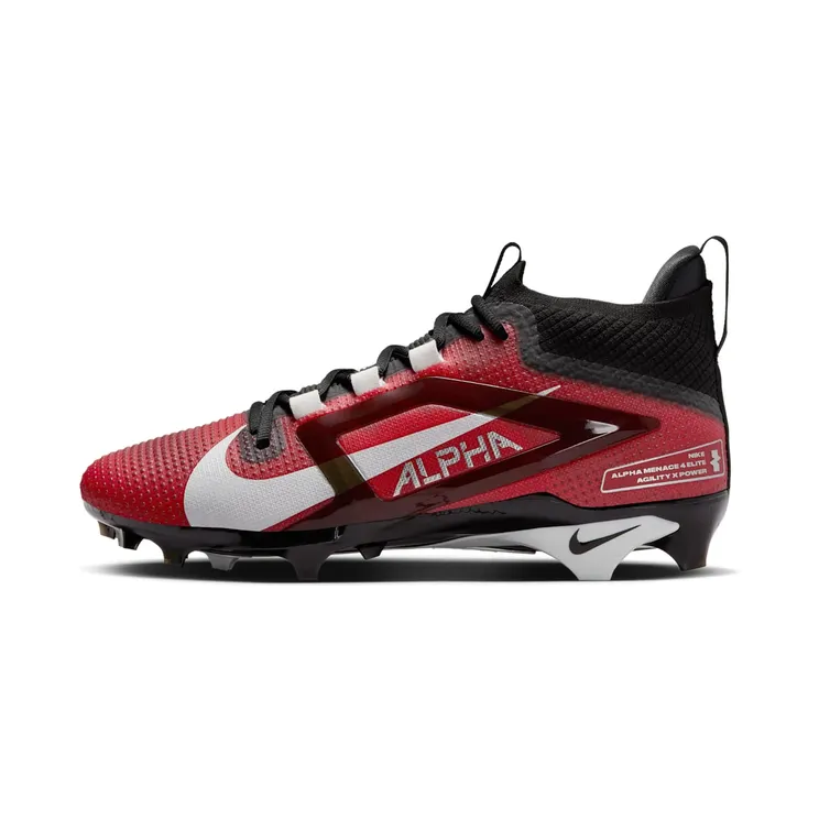 Nike Alpha Menace 4 Elite University Red Team Red Black White (FD7036-600)