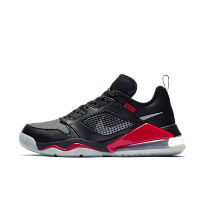 Nike Jordan Mars 270 Low “Black / University Red / Wolf Grey / Metallic Silver” (CK1196-001)