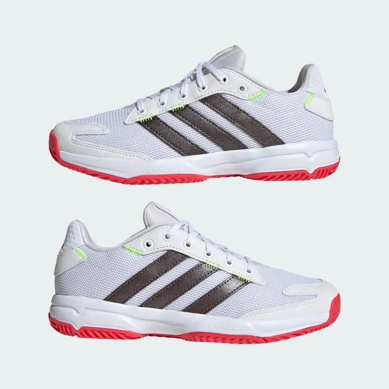 Adidas Stabil Indoor Kids Cloud White / Aurora Met. / Semi Lucid Red (JP7275)