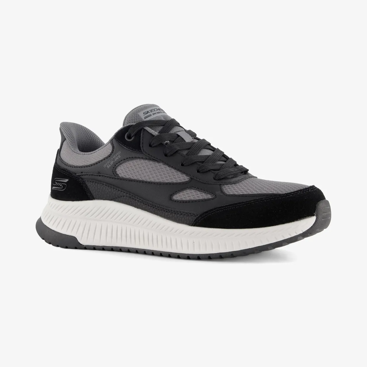 sketchers-memory-foam 118412-BKGY