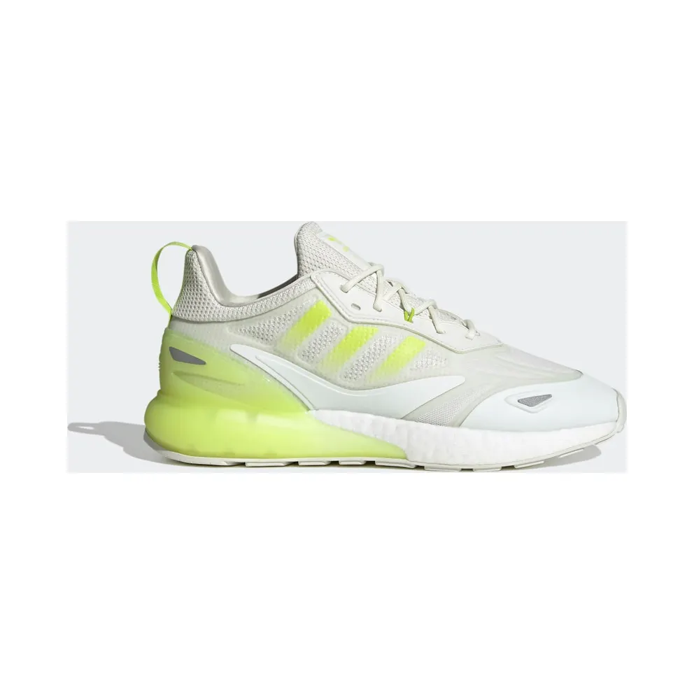 adidas ZX 2K Boost 2.0 Schuh White Tint / Semi Solar Slime / Semi Solar Slime (GZ7734)