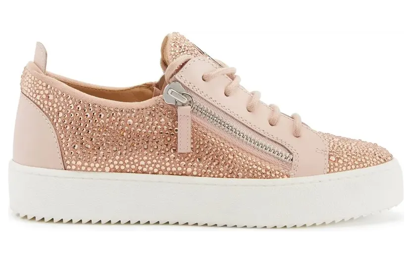 Giuseppe Zanotti Gail sneakers verfraaid met kristal – Roze (RS30012003)