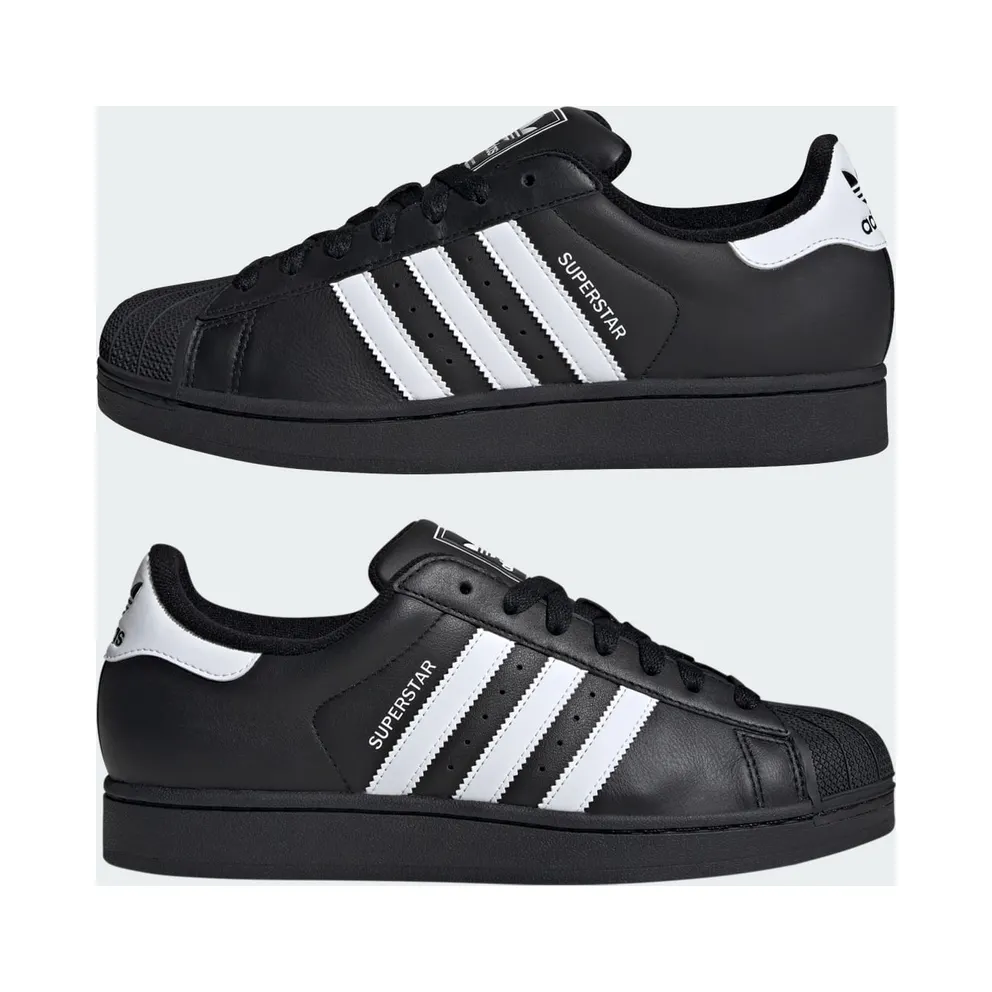 adidas Superstar II “White Stripe” (core black / cloud white / core black) – JI0079