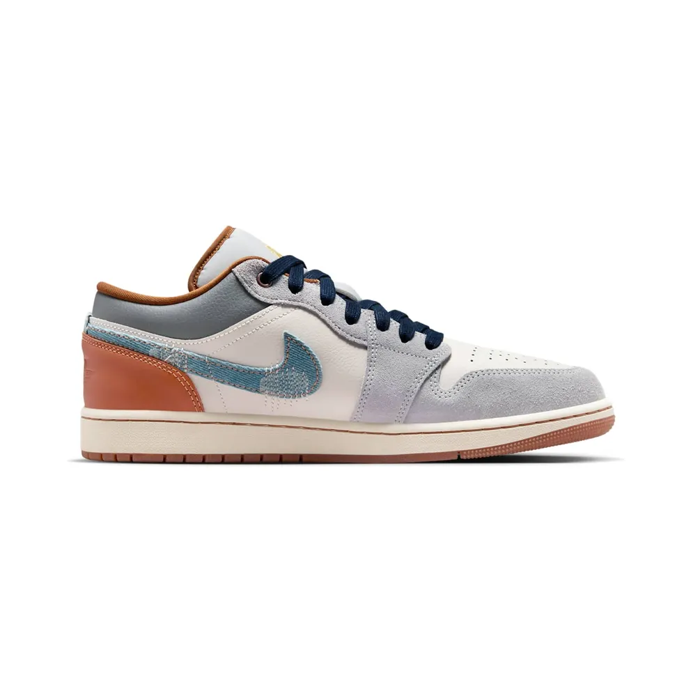 Jordan 1 Low SE Phantom Repaired Denim Swoosh (FZ5042-041)