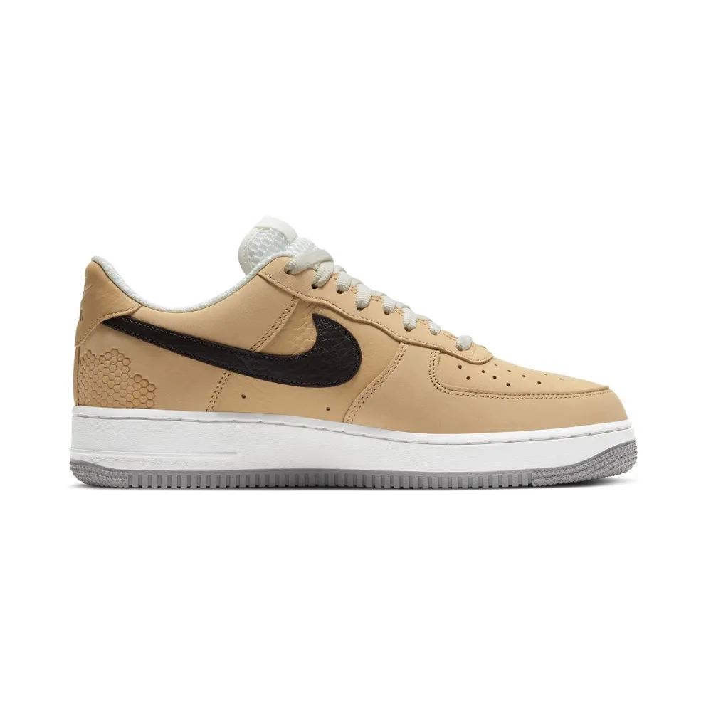 Nike Air Force 1 Low Manchester Bee Light British Tan/Brown-White-Grey (DC1939-200)